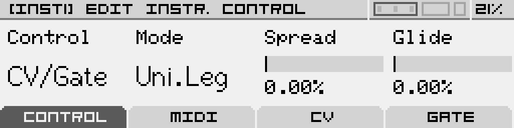 CV/Gate config